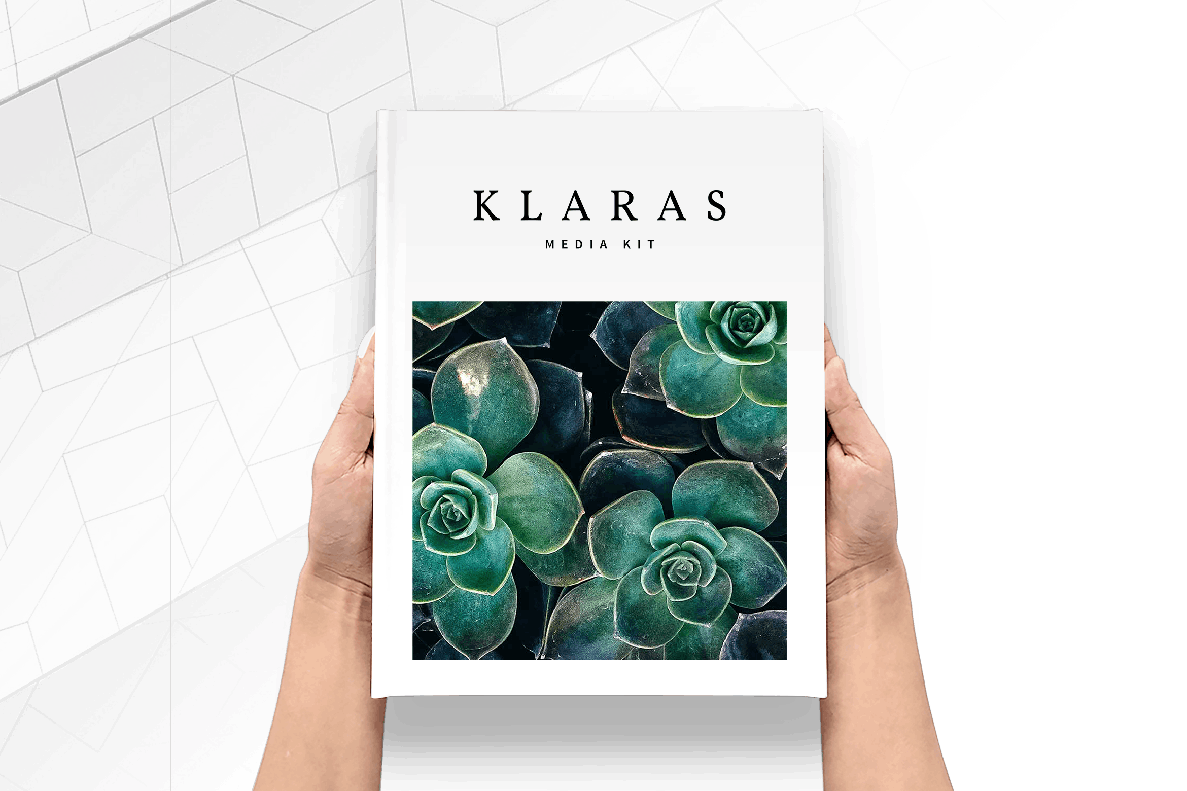 时尚简约设计风格杂志/企业品牌宣传册设计模板 The Media Kit Magazine插图