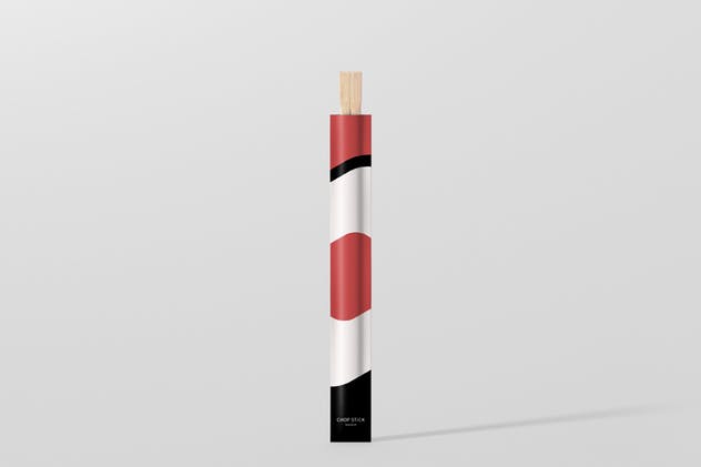 一次性筷子包装样机展示模板 Chopsticks Mockup插图(1)