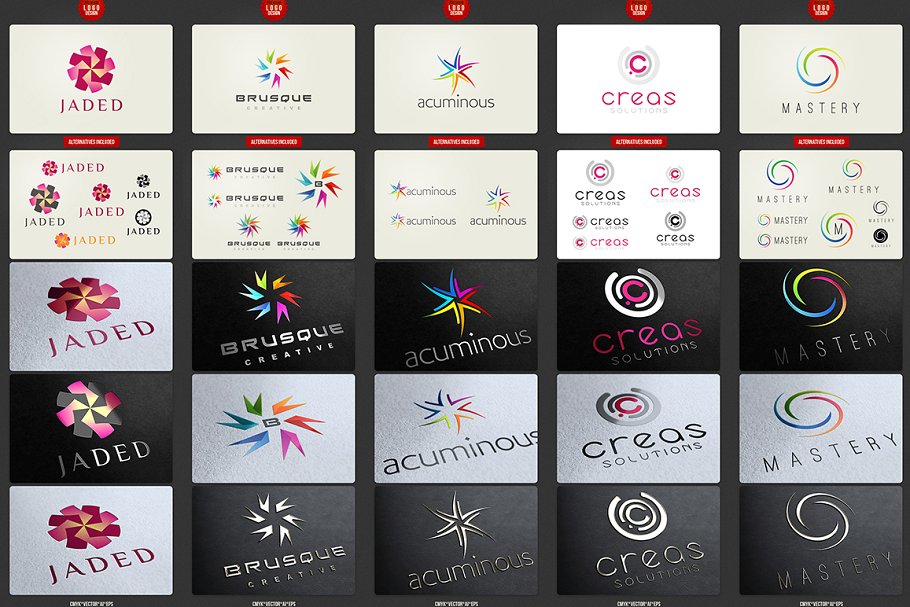 36个惊艳的矢量Logo模板  36 Vector Logo Templates插图(2)