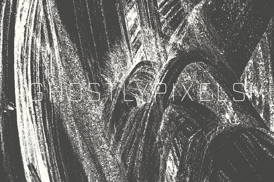 独特手绘波纹抽象纹理合集 Painted Wave Textures插图(5)