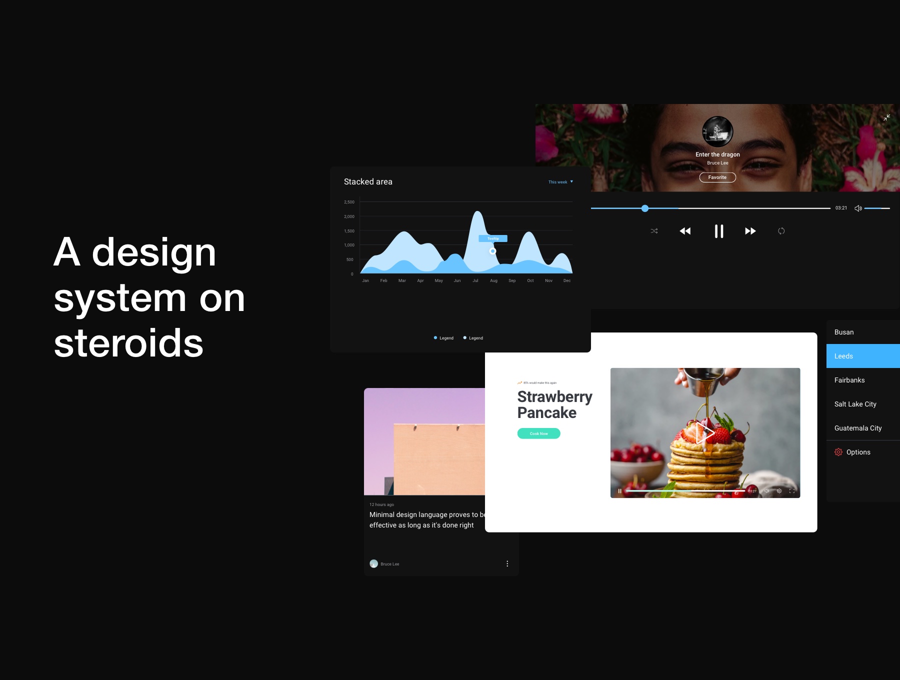 素材库下午茶:创意现代的网站页面设计线框图Fig模板插图(6)