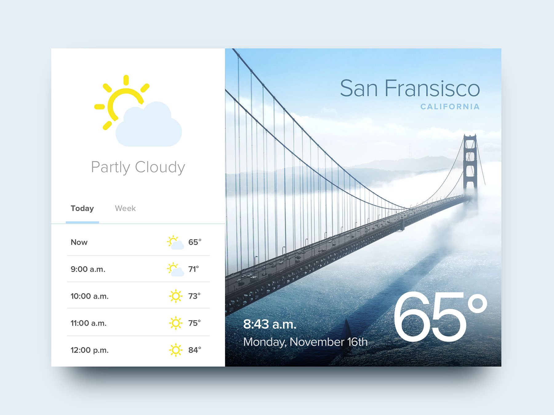 Weather Widget