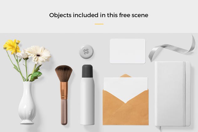 高级办公文具场景品牌VI设计展示样机 Premium Stationery Mockup Scenes插图(7)