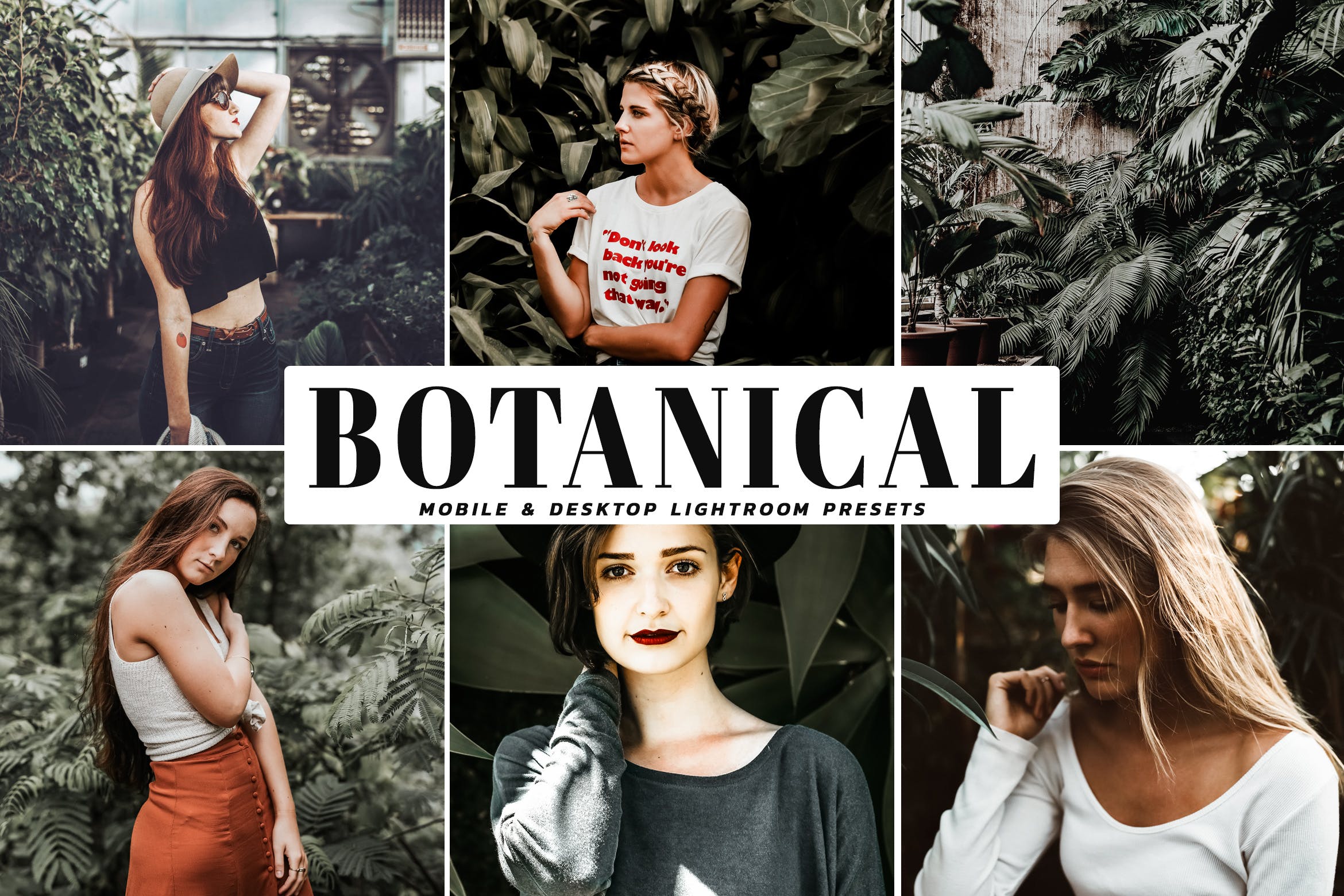 菜鸟也能产出大师摄影作品-LR照片调色预设 Botanical Mobile & Desktop Lightroom Presets插图