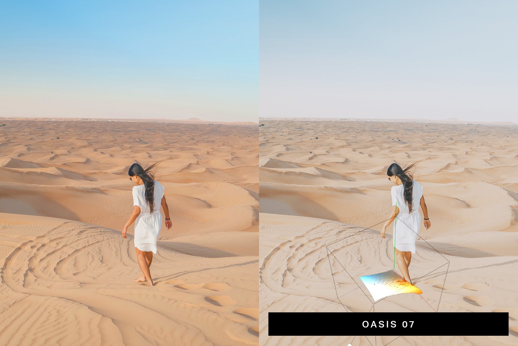 50款沙漠风景摄影调色滤镜素材库精选LR预设 50 Sahara Lightroom Presets and LUTs插图(3)