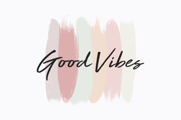 111个非凡令人着迷的PS画笔笔刷 Swirls & Strokes Brushes Set插图(12)