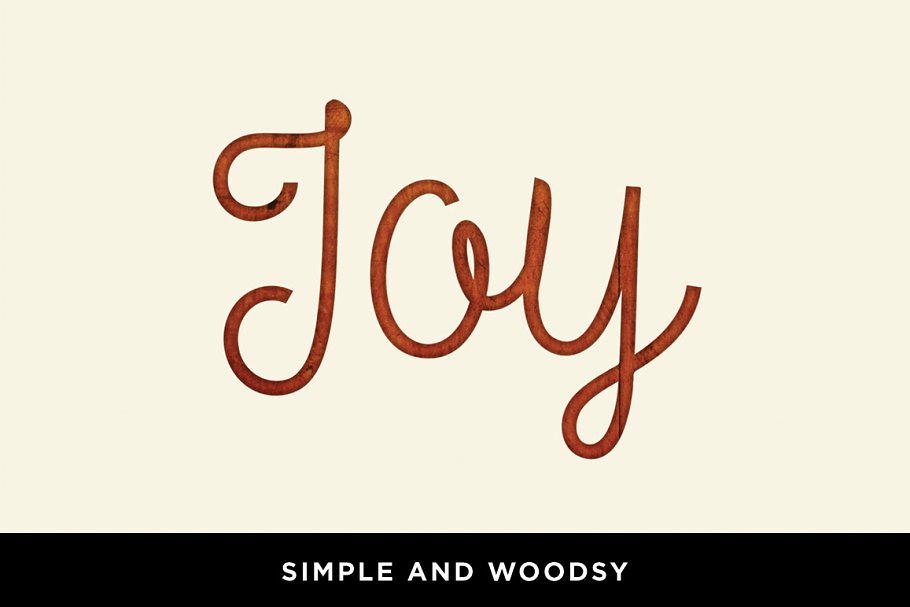 版画木刻纹理文本图层样式 TimberType插图(3)