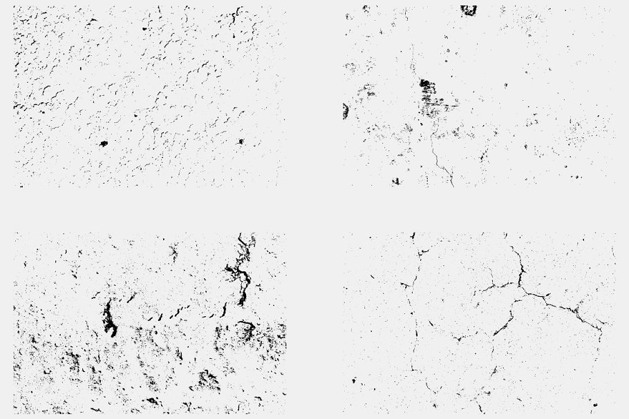 做旧污迹矢量文本特效AI图层样式 Vector Textures Volume 4插图(4)