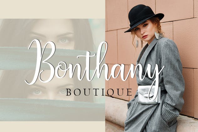 现代手写艺术风格英文字体 Litesha Script插图(2)