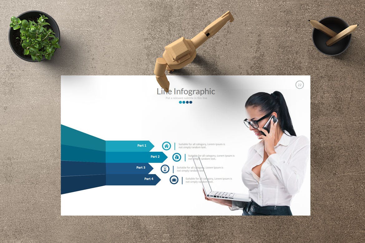 多用途企业公司宣传材料素材库精选Keynote模板 MERRY GO Keynote插图(3)