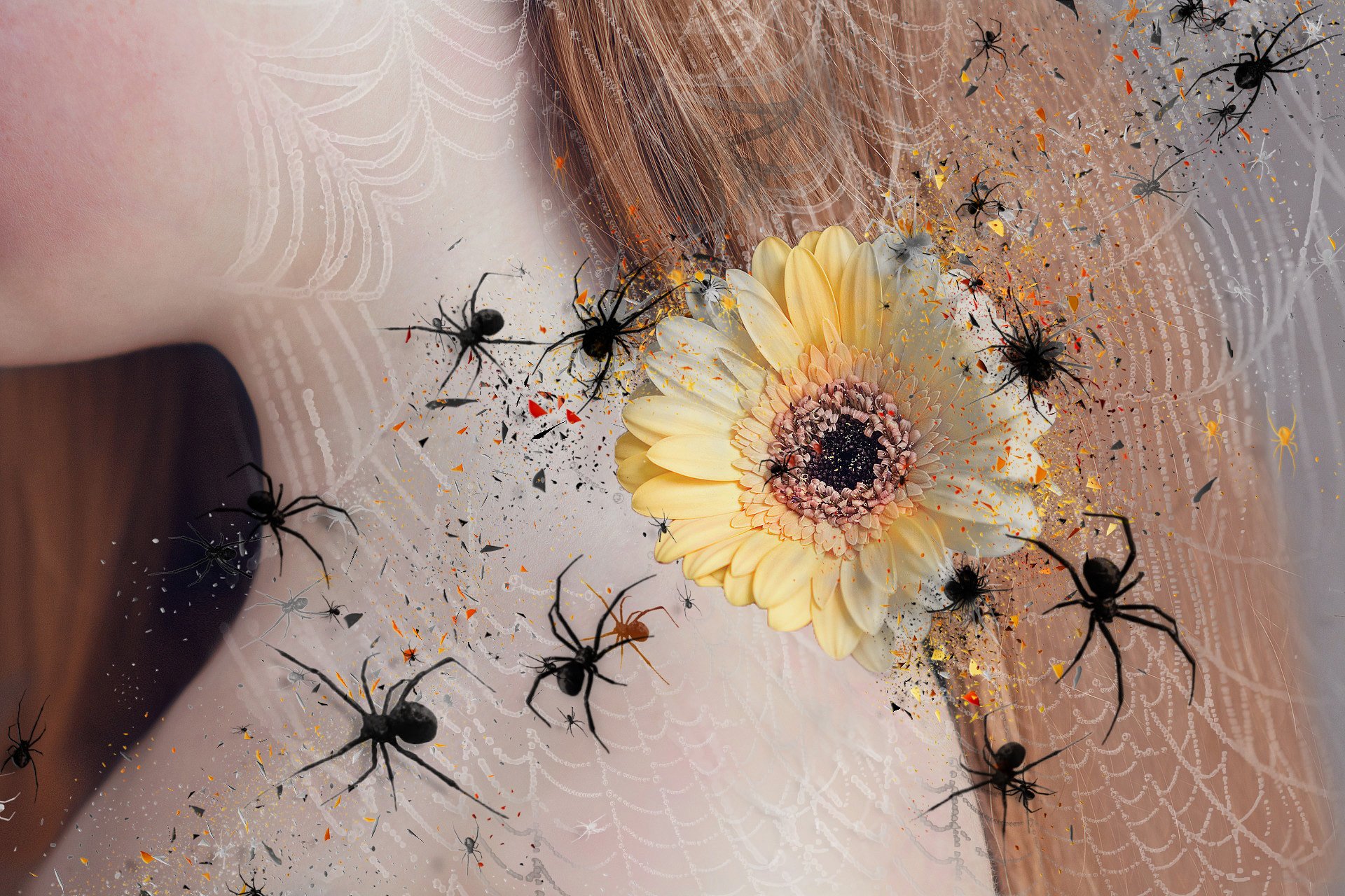 炫酷逼真色散消失效果PS动作 Dispersion Actions Bundle插图(7)