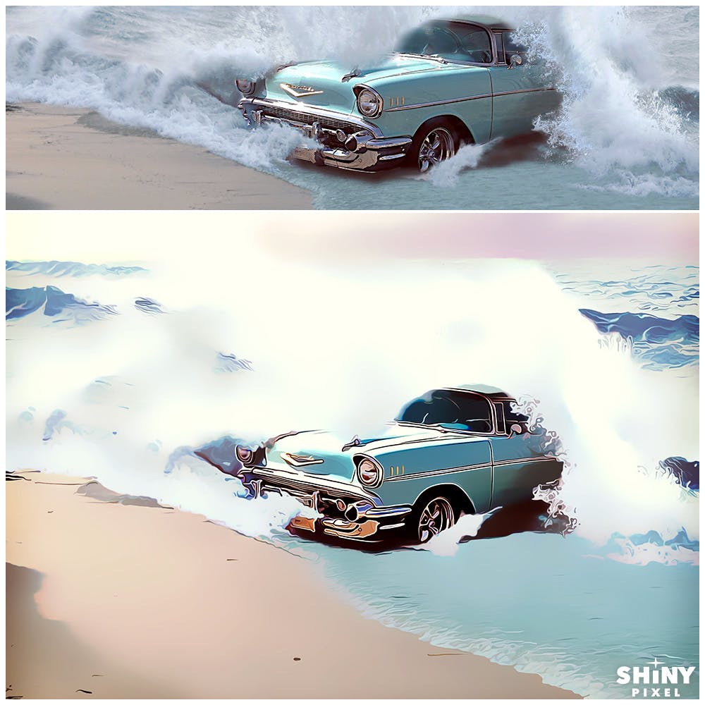 一键转油画效果PS动作 Smart Painting Effect for Photoshop插图(9)