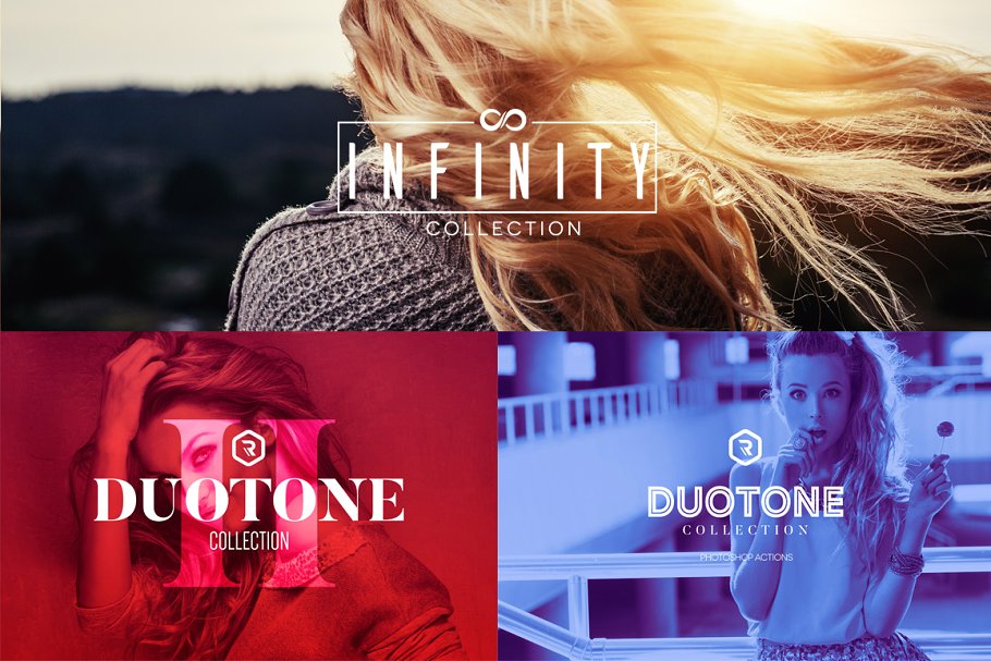 590个风景人物照片特效处理的超级PS动作包 Super Photoshop Actions Bundle插图(1)