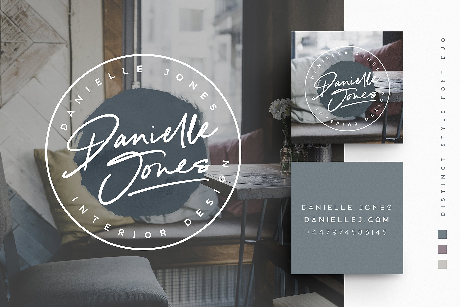 独特风格手写英文字体 Distinct Style Font Duo插图(5)