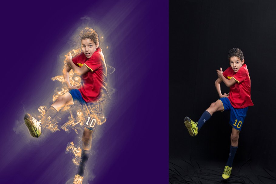 运动能量彩墨特效Photoshop动作 Energy  Photoshop Action插图(8)