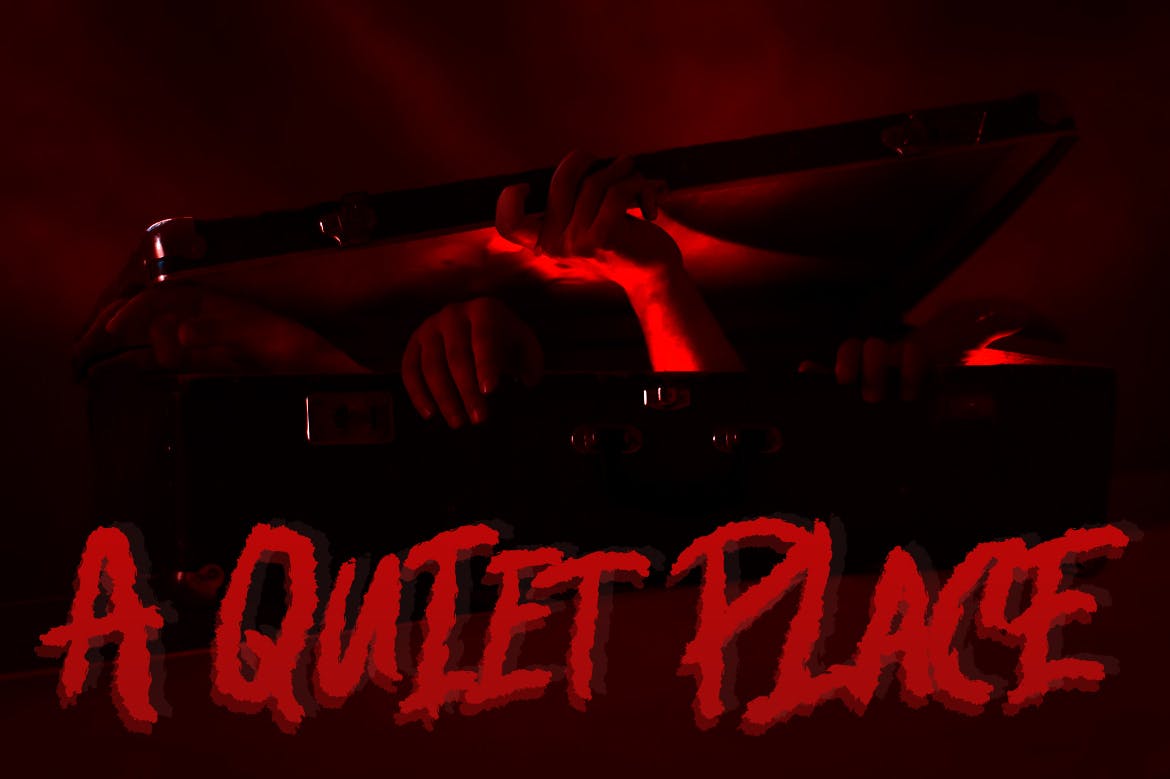 撕纸风格干笔刷英文艺术字体素材库精选 Campbell – Rough Brush Font插图(4)