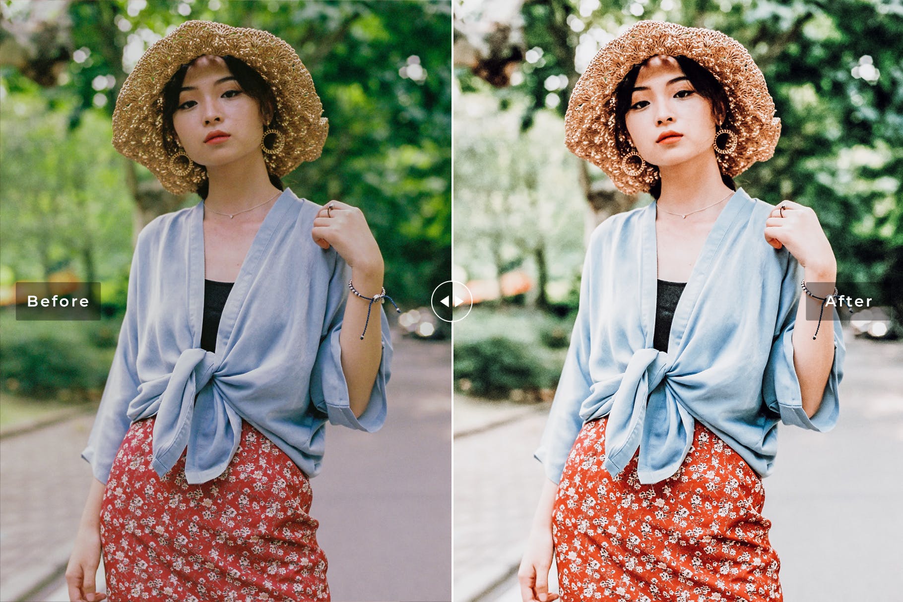 明亮暖色调照片滤镜效果素材库精选LR预设 Vacay Mobile & Desktop Lightroom Presets插图(3)