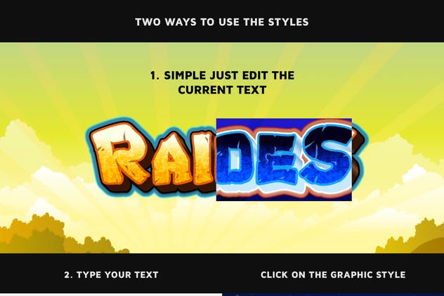 12种游戏主题AI文本样式for AI Game Logo Text Styles插图(4)