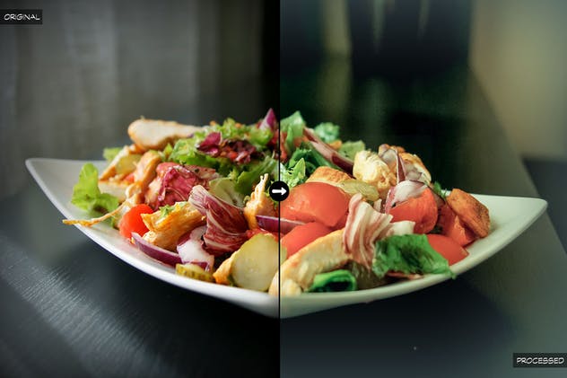 20款美食摄影照片后期处理滤镜LR预设 20 Food Lightroom Presets插图(7)