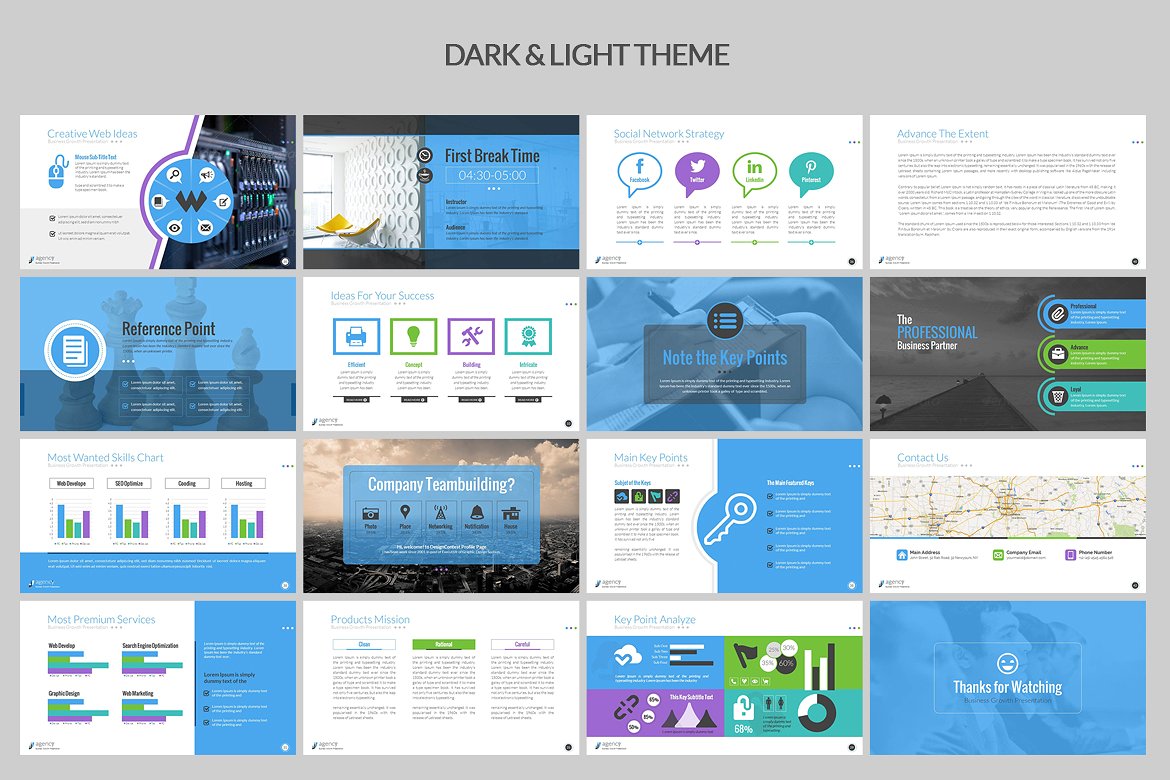 极简主义多用途的商业化PPT模板下载[pptx]插图(3)