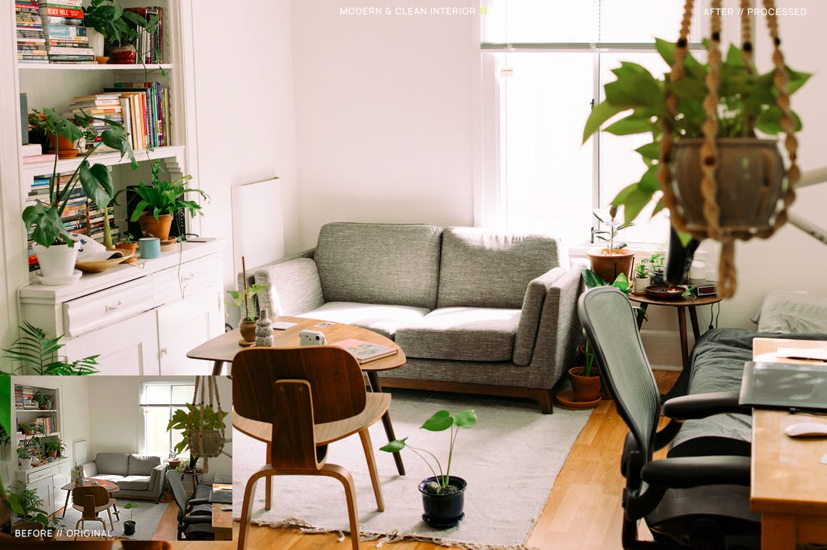 12款现代建筑&室内摄影后期LR调色预设 12 Modern & Clean Interior Presets + Mobile插图(11)