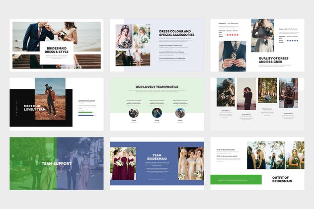 婚礼婚庆策划Google Slides幻灯片素材 Kavela : Wedding Ceremony Planner Google Slides插图(3)