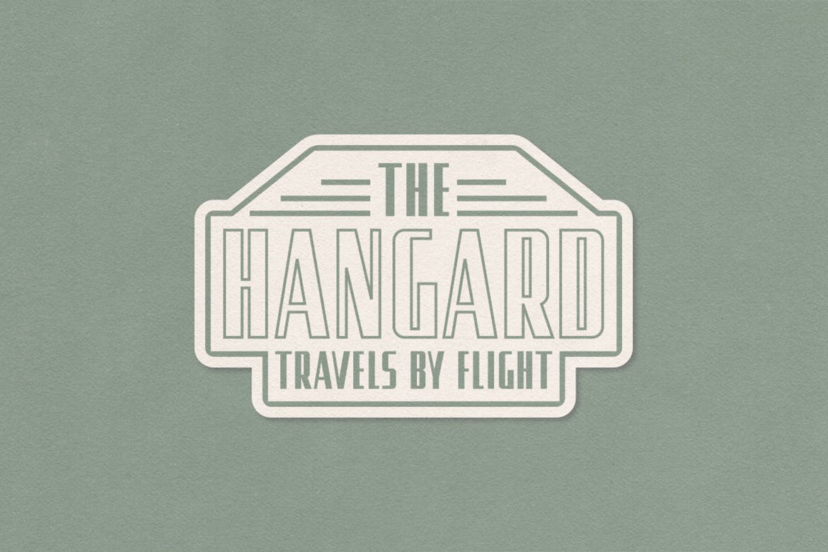 东欧街道工业标志设计风格复古无衬线字体 Uphead Condensed Typeface插图(4)