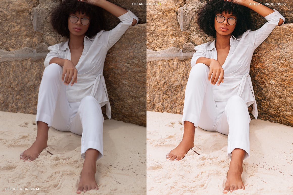 12种现代极简时尚VSCO风格LR调色预设 12 Clean Color Lightroom Presets + Mobile插图(11)