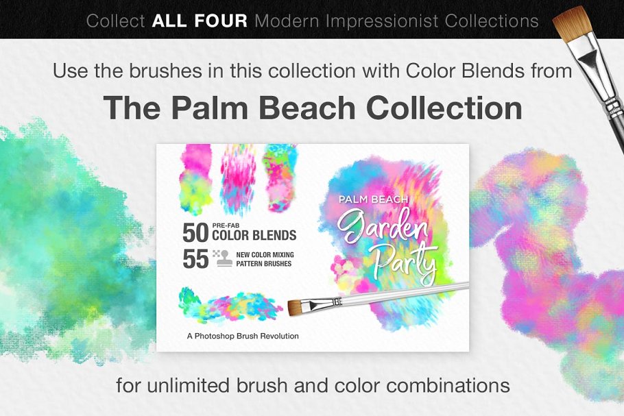 浪漫英式花园色彩颜色PS笔刷 Romantic English Garden PS Brushes插图(9)