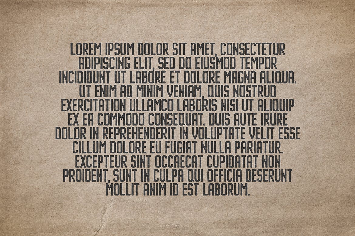 凸版印刷复古风格无衬线英文字体 Imprimo Letterpress Font插图(1)