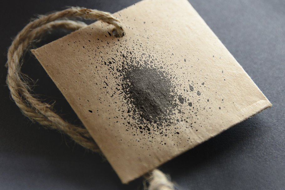 油墨飞溅斑点AI笔刷 Grunge Splatter Brushes插图(1)