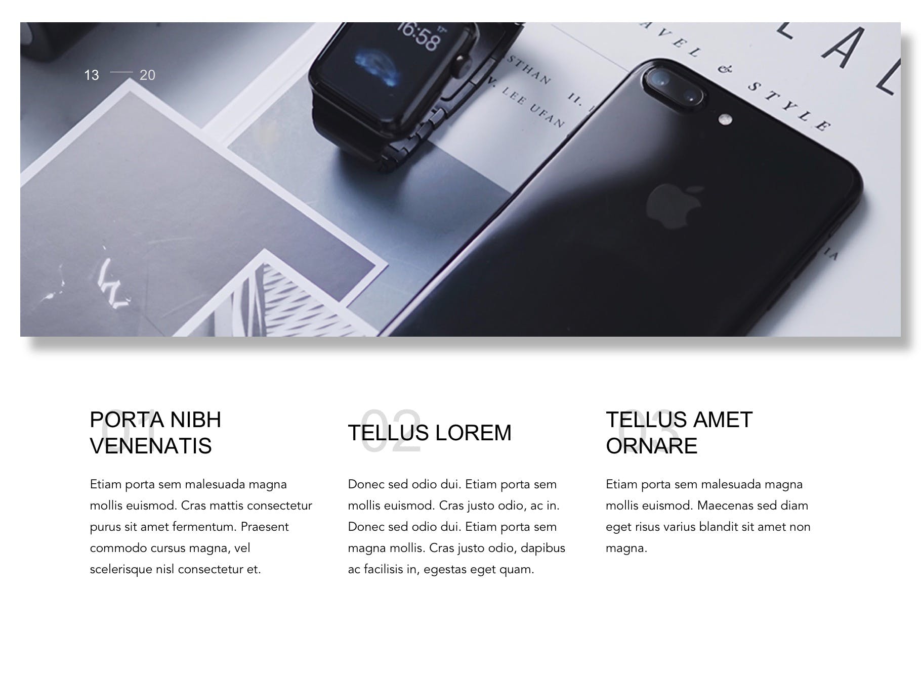 科技感产品设计展示谷歌幻灯片模板 Product Showcase Google Slides Template插图(10)