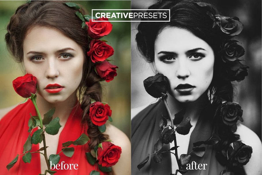 人物摄影一键美容美化磨皮滤镜LR预设 Portrait Lightroom Presets插图(9)