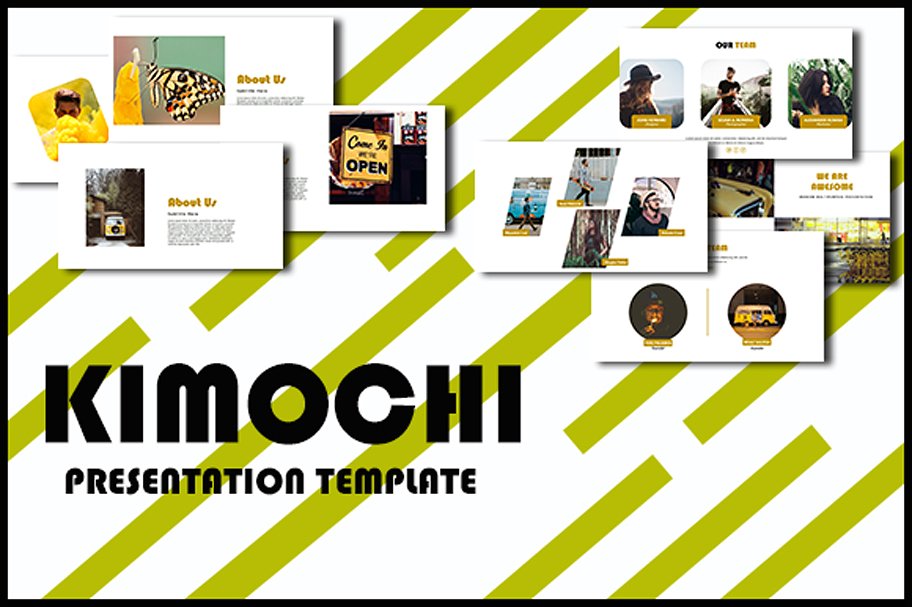 非常适合餐饮快餐咖啡馆小资情调的keynote设计模板插图(3)