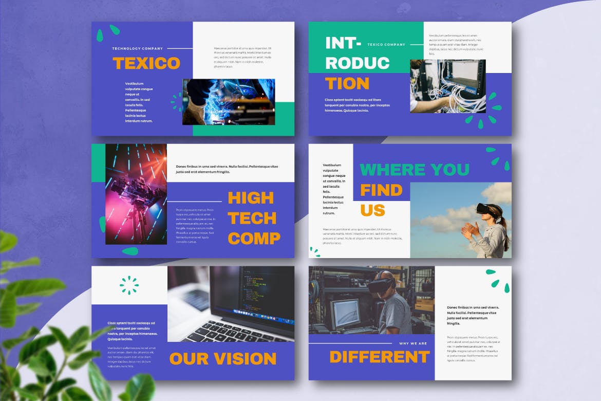科技公司校园宣讲会素材库精选Keynote模板模板 TEXICO – Technology Company Keynote Template插图(1)