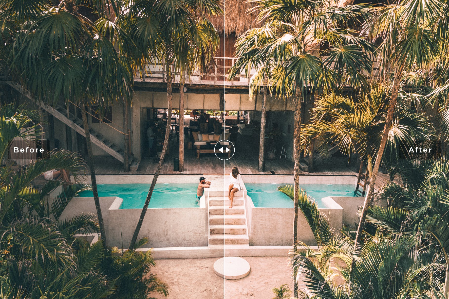 高端摄影定制调色滤镜素材库精选LR预设下载 Tulum Mobile & Desktop Lightroom Presets插图(5)