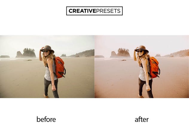 暖色调肖像人像照片调色LR预设 Rich & Moody Lightroom Mobile Preset插图(3)