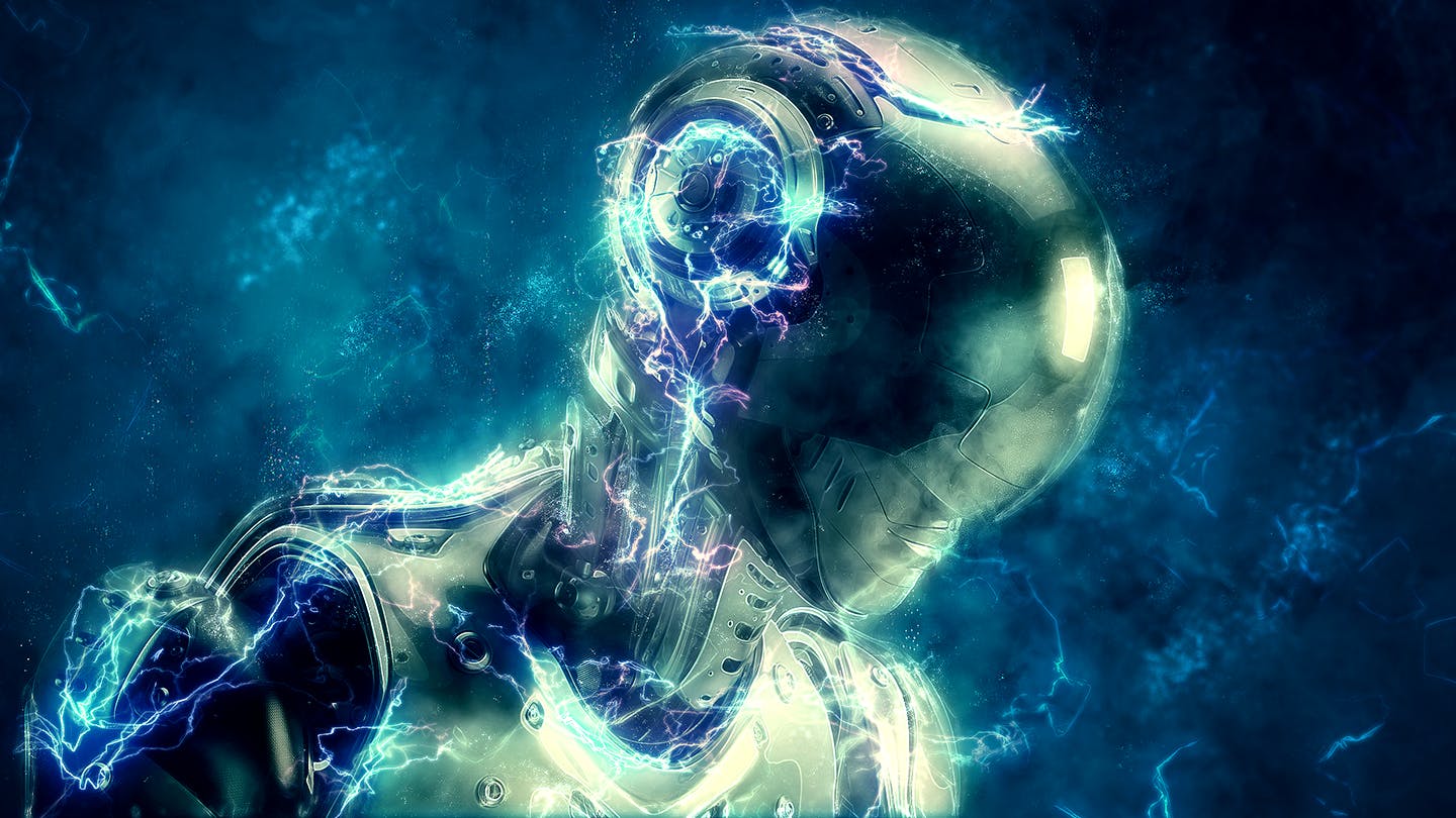 炫酷闪电能量环绕特效PS动作 Impulse CS4+ Photoshop Action插图(1)