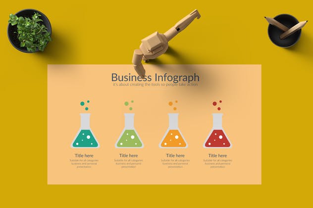 美容时尚行业适用PPT幻灯片模板 BEAT Powerpoint Template插图(4)