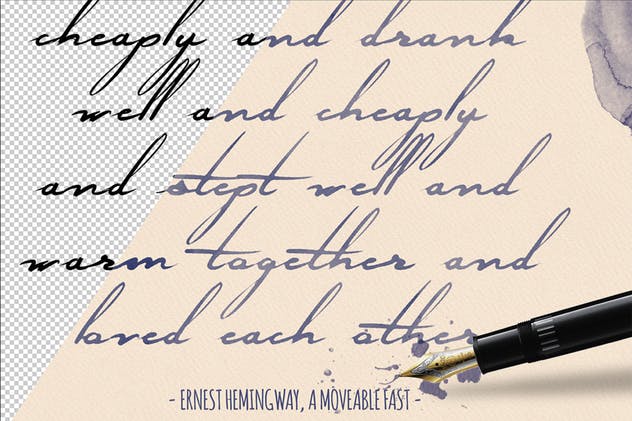 一键生成水墨绘画效果智能对象图层/PS笔刷 Speed Ink – Smart PSD插图(2)