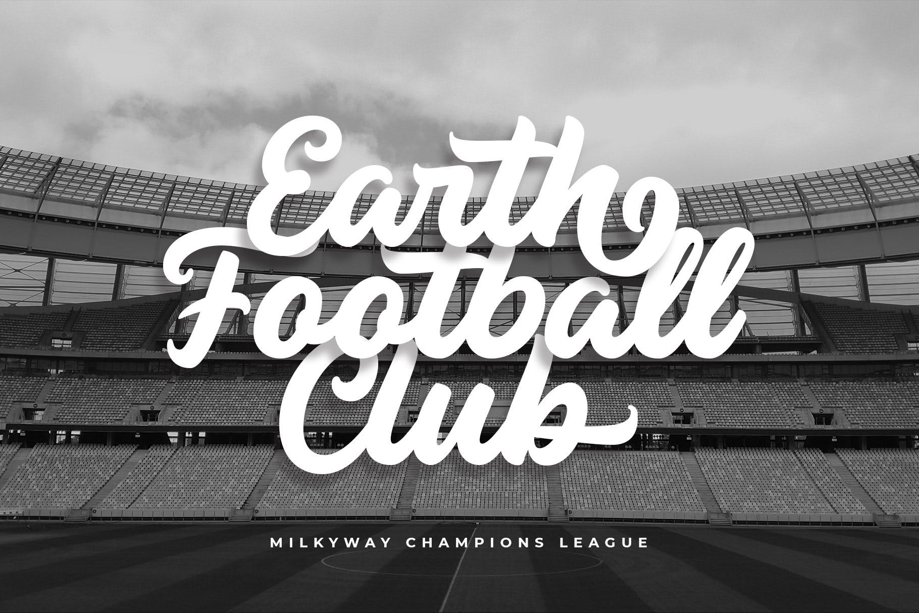 充满体育奥运精神英文粗体艺术字体下载 Sunkids插图(5)