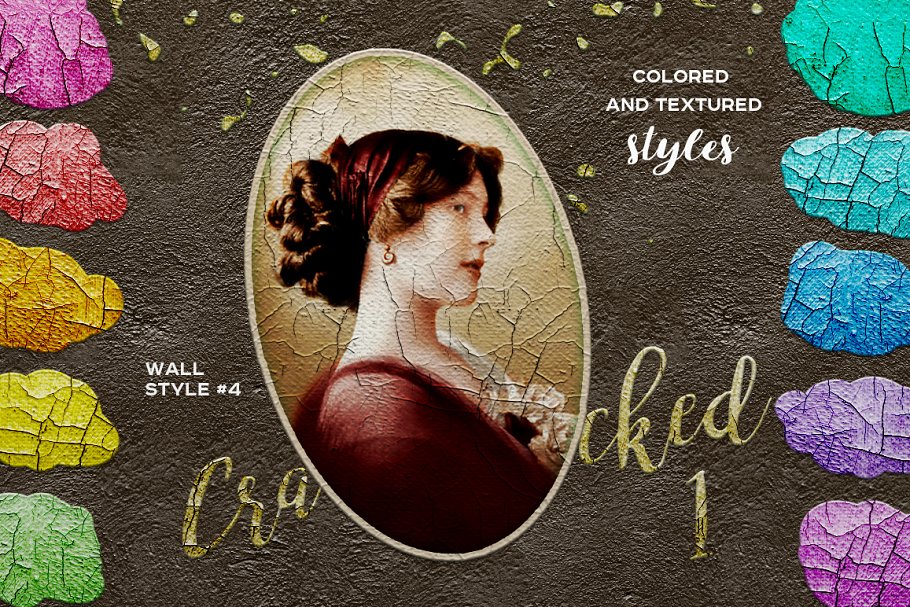 油画风格PS图层样式 Oil Painting Photoshop Layer Styles插图(10)