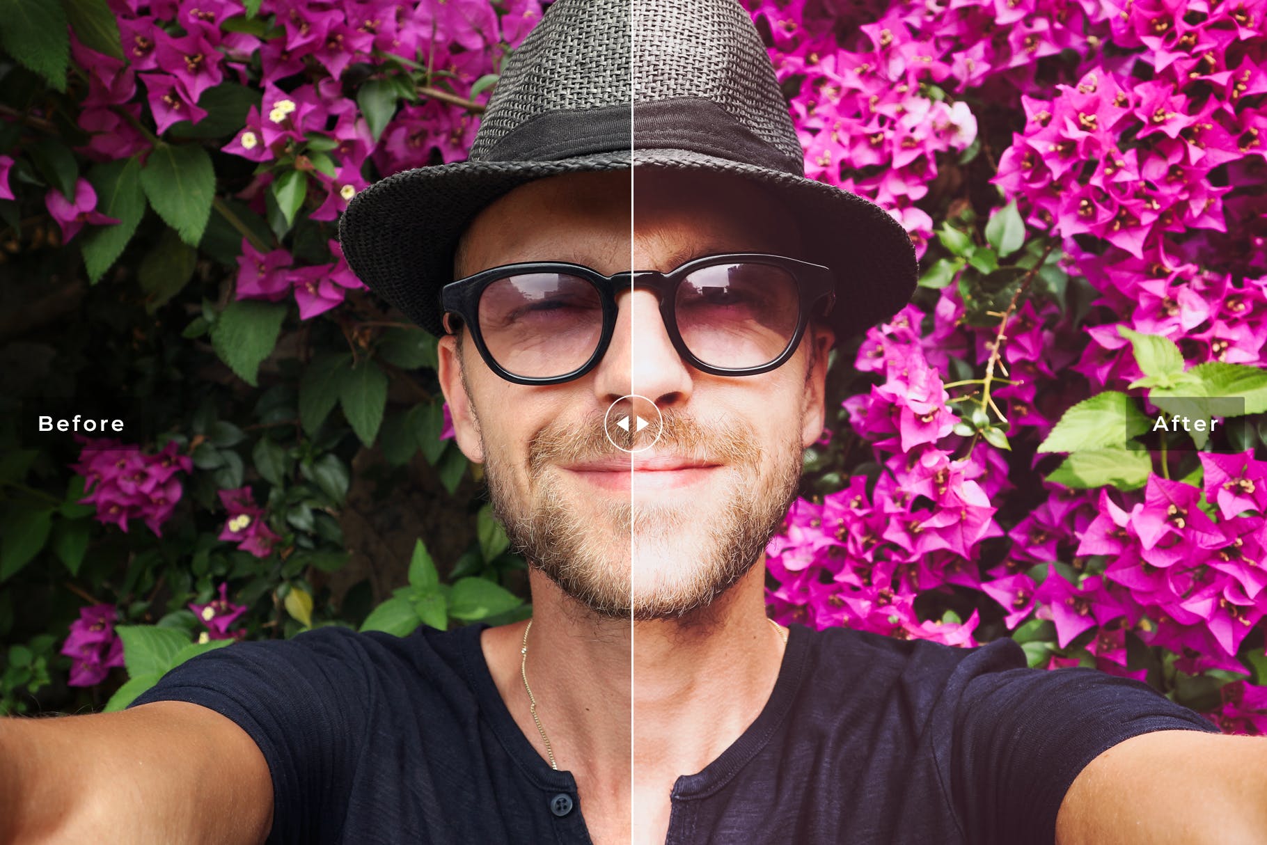 人像摄影影楼级后期调色滤镜LR预设 Selfie Filters Mobile & Desktop Lightroom Presets插图(2)