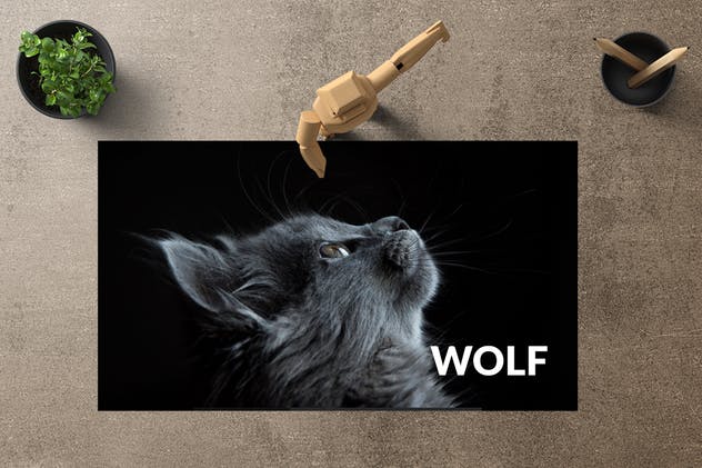 商业规划书/商业推广PPT幻灯片模板 WOLF Powerpoint Template插图(1)