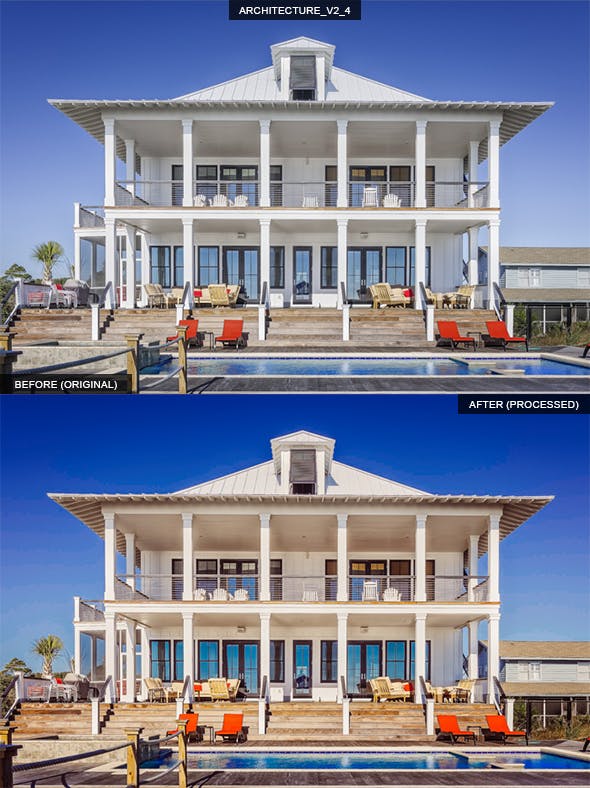 14款专业建筑摄影Lightroom调色预设 14 Pro Architecture Lightroom Presets插图(4)