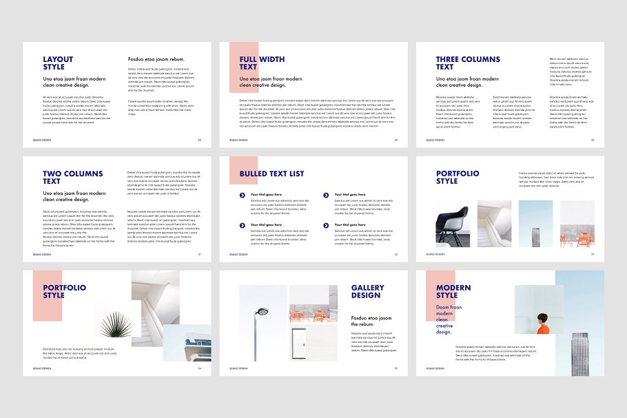 创意设计公司路演谷歌幻灯片模板 BILBAO – Google Slides + Bonus插图(7)