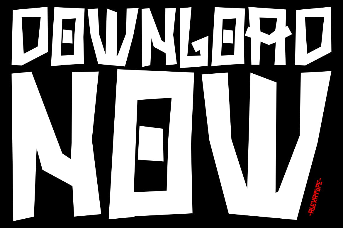 一款活力四射的英文粗体无衬线字体 Critrace – Energetic Display Font插图(7)