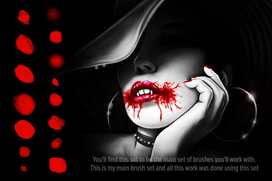 15种风格独特的Procreate笔刷套装插图(5)