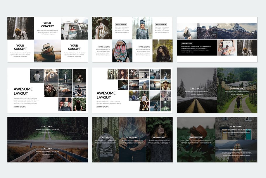 多用途产品服务演示PPT模板 Elegant Powerpoint插图(26)