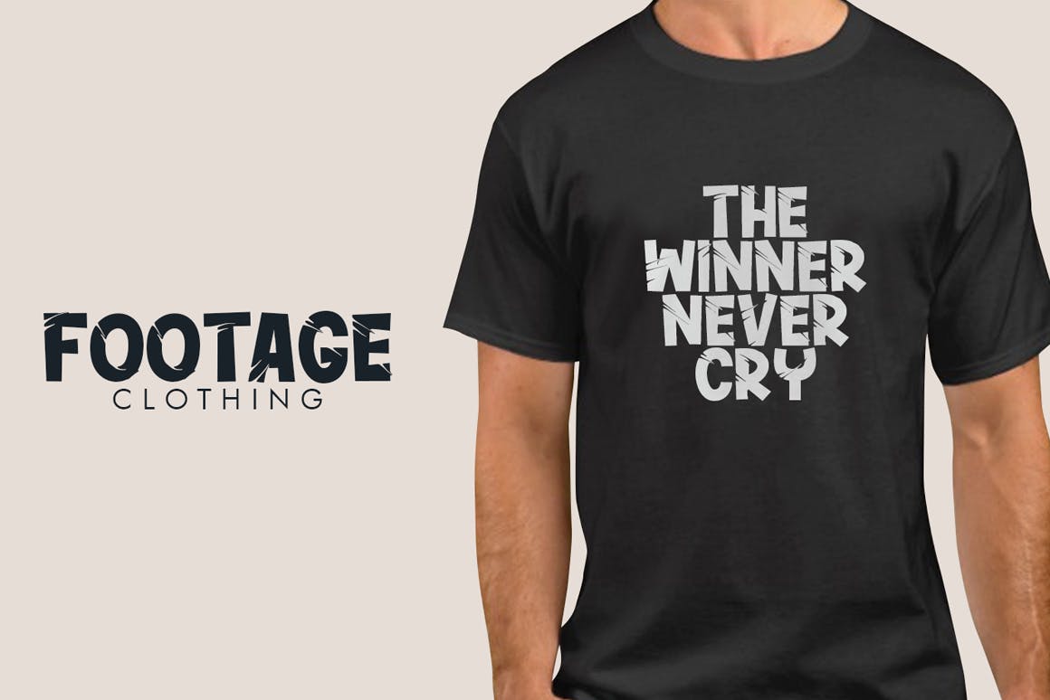 英文粗体划痕无衬线字体下载 Greywall插图(3)